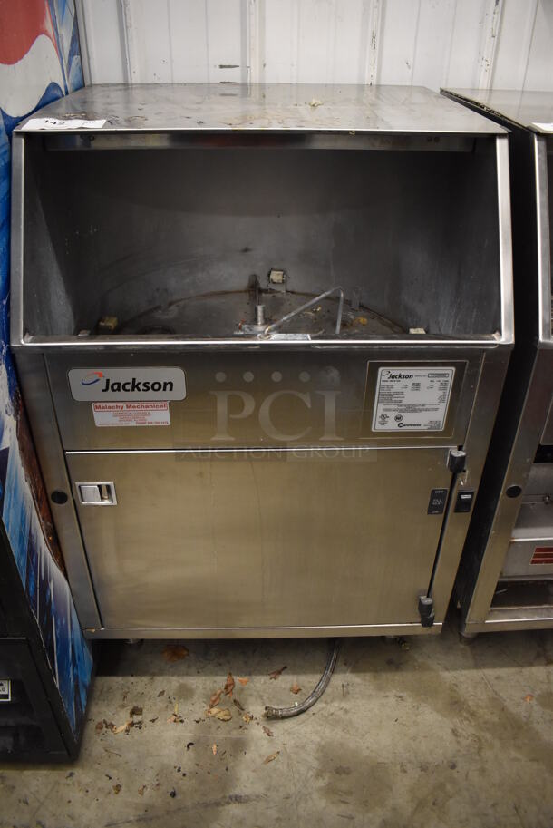 2011 Jackson DELTA 1200 Stainless Steel Commercial Glass Washer. 208/230 Volts, 1 Phase. 25.5x25x38