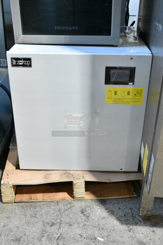 Zokop BT-400 Stainless Steel Commercial Ice Machine. 120 Volts, 1 Phase. 