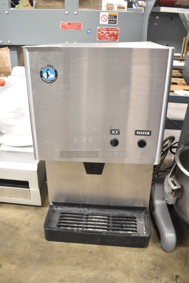 2016 Hoshizaki DCM-270BAH Stainless Steel Commercial Ice Maker and Water Dispenser. 115-120 Volts, 1 Phase. 