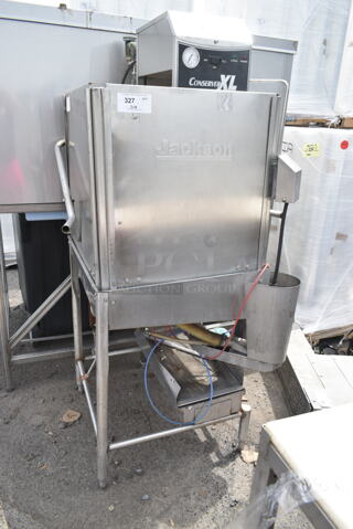Jackson CONSERVER XL Stainless Steel Commercial Straight Pass Through Dishwasher. 115 Volts, 1 Phase. 