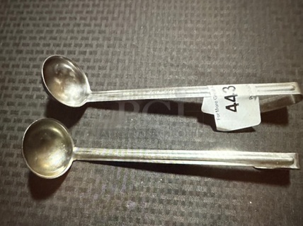 2oz Stainless Steel Ladle.  2XBID