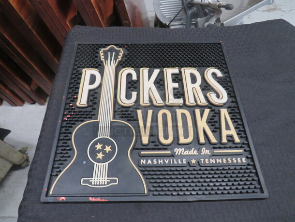 One 14X14 Pickers Vodka Bar Mat.