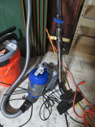 One Eureka Vacuum.