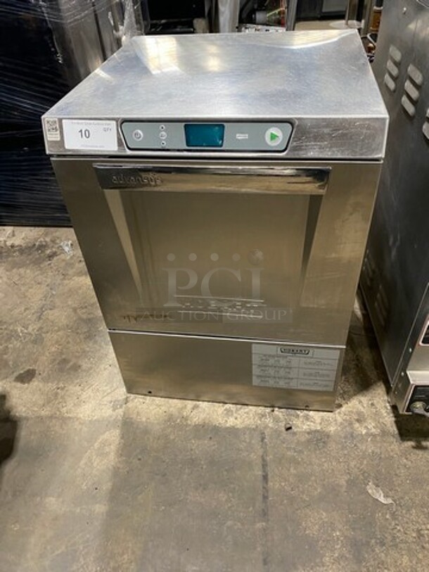 Hobart Commercial Under The Counter New Body Style Heavy Duty Dishwasher! All Stainless Steel! Model: LXER SN: 231170218 120/208/240V 60HZ 1 Phase