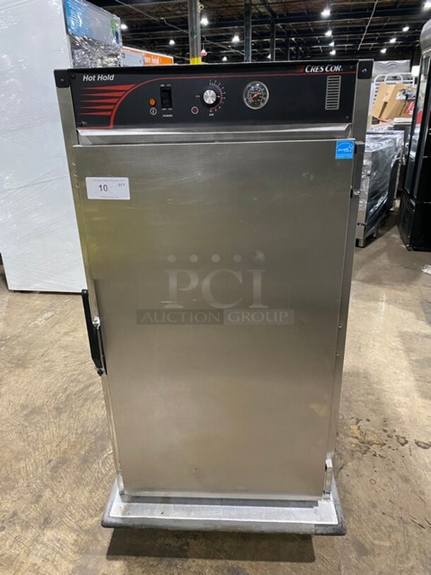 Cres Cor Commercial Heated Holding Cabinet/ Food Warmer! All Stainless Steel! On Casters! Model: H137SUA9C SN: FAIJ1791011514 120V 1 Phase - Item #1115817