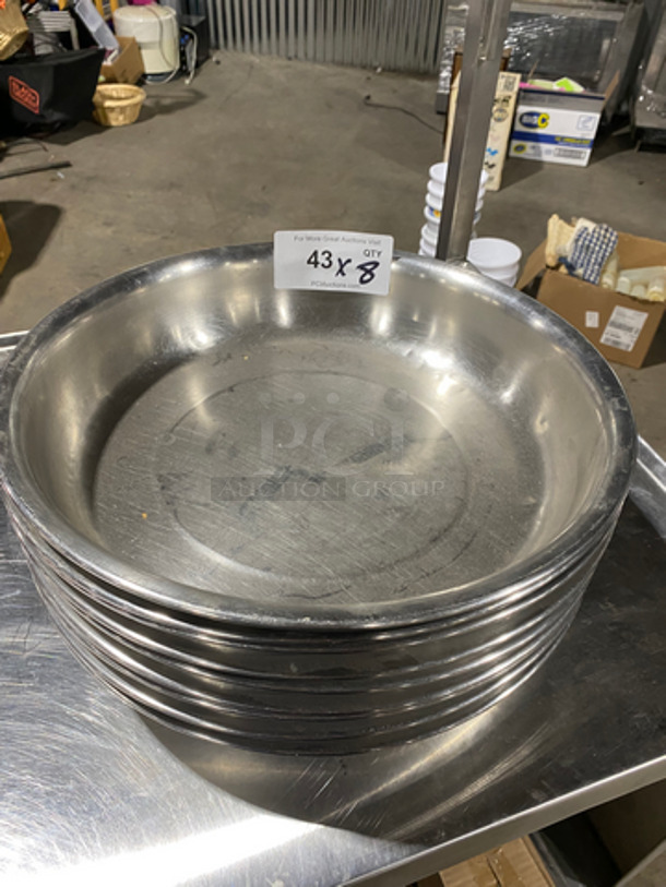 Stainless Steel 15" Mixing Bowls! 8x Your Bid!