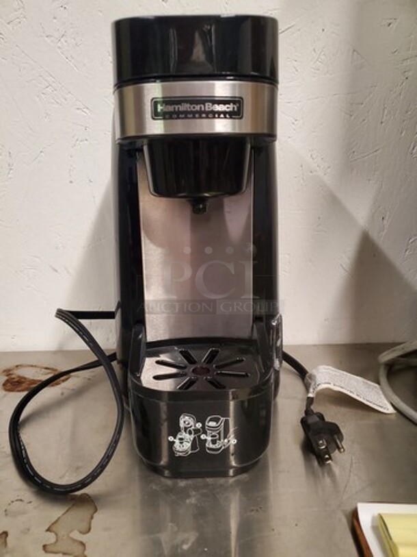 Hamilton Beach Commercial Single Serve K-cup Coffee Maker new/open box - Item #1125250