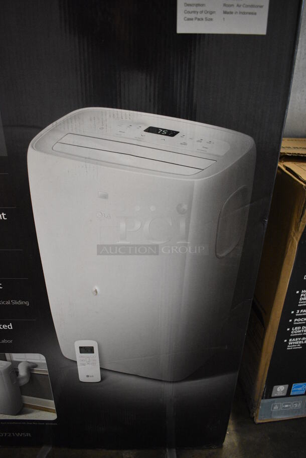 BRAND NEW SCRATCH AND DENT! LG LPO721WSR Portable Air Conditioner. 115 Volts, 1 Phase. 16.5x11x27