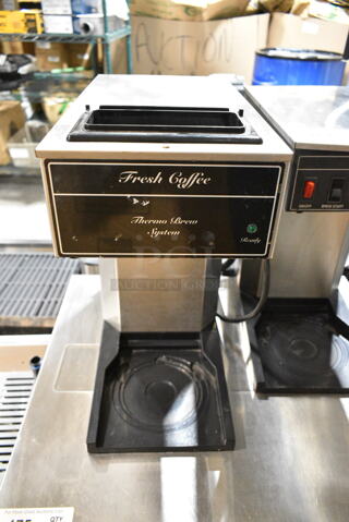 Newco AKTC Stainless Steel Commercial Countertop Coffee Machine. 120 Volts, 1 Phase. 