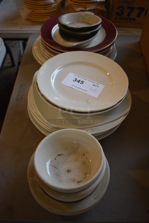 ALL ONE MONEY! Lot of Various Ceramic Plates and Bowls!