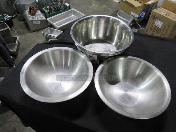 Assorted Stainless Steel Bowl. 3XBID