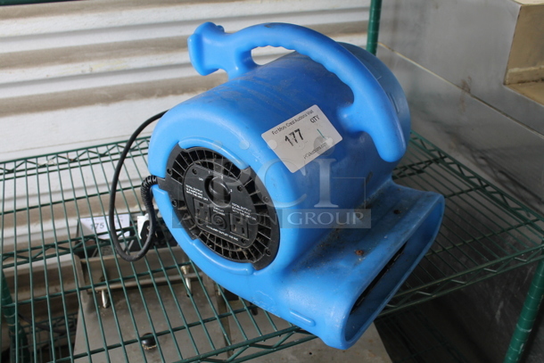 B-Air VP-25 Floor Fan / Air Mover. 115 Volts, 1 Phase. Tested and Working!