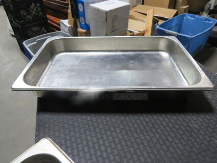 Full Size 2.5 Inch Deep Hotel Pan. 2XBID 