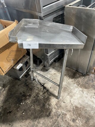 All Stainless Steel Receiving Table For Dishwasher!