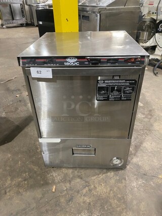 CMA Commercial Undercounter Heavy Duty Dishwasher! All Stainless Steel! Model: 180UC!