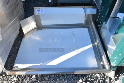 BRAND NEW! Advance Tabco DTC-S70-36R-X Stainless Steel Commercial Right Side Clean Dish Table. 