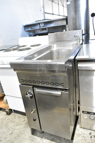 Stainless Steel Commercial Floor Style Pasta Cooker. 