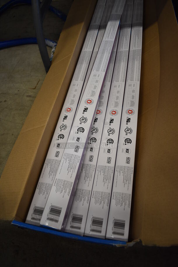 ALL ONE MONEY! Lot of 6 Philips LED 48" Fluorescent Lights.