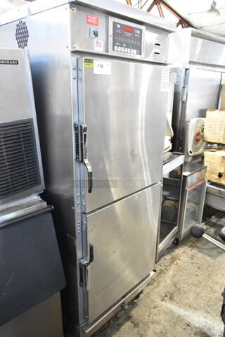 Winston CAT522GJ CVap Stainless Steel Commercial Heated Holding Cabinet on Commercial Casters. 208 Volts, 1 Phase. 