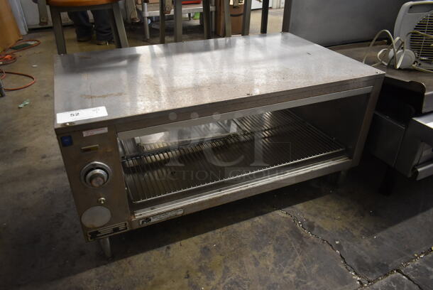 Alto Shaam Stainless Steel Commercial Countertop Electric Powered Cheese Melter. 125 Volts, 1 Phase. 