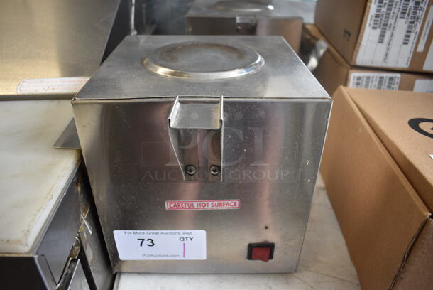 Curtis Model Times Your Bid! Stainless Steel Commercial Countertop Warmer Stand. 120 Volts, 1 Phase. 9x11.5x10. Tested and Working!