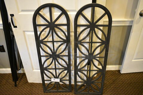 2 Metal Decorations. 2 Times Your Bid! (secondary dining room) 