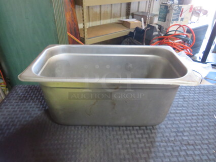 1/3  Size 6 Inch Deep Hotel Pan. 2XBID