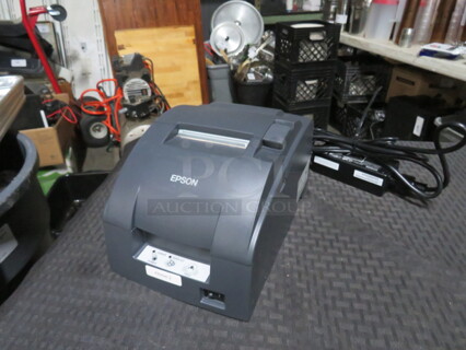 One Epson Thermal Printer. #M188B.