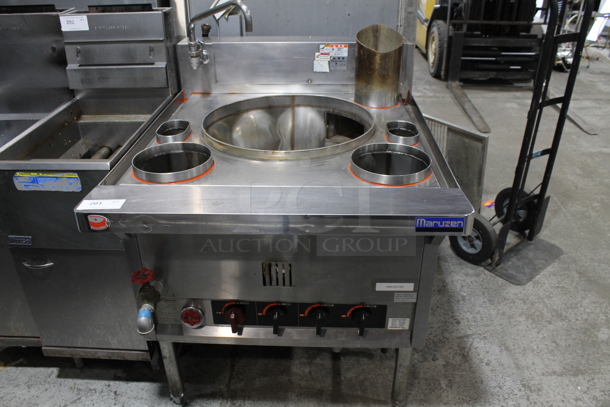 2018 Taiko MGS-DTLB Stainless Steel Commercial Natural Gas Powered Floor Style Soba Boodle Boiler. 119,000 BTU.