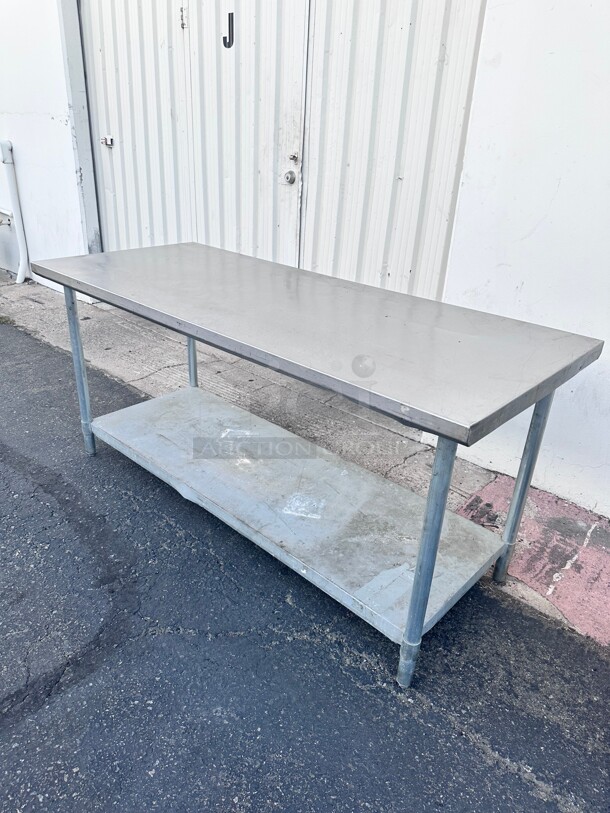 Commercial 60 inch Stainless Steel Work Table With Under Shelve NSF