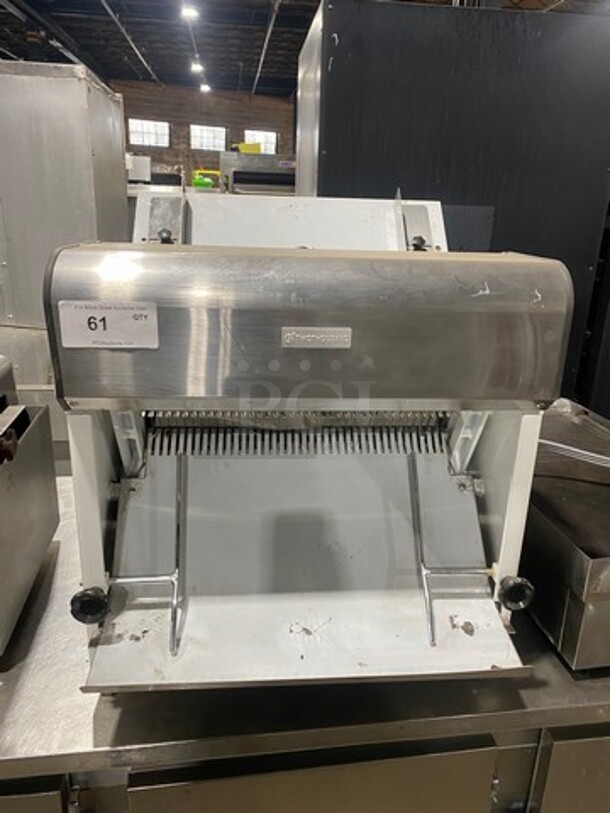 LATE MODEL! 2019 Two Thousand Commercial Countertop Bread Loaf Slicer! Model: TTD7B 110V 60HZ 1 Phase