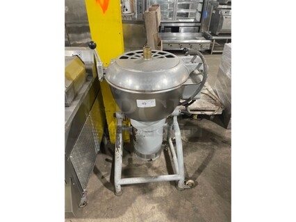 Hobart Heavy Duty Commercial Vertical Chopper/Cutter/Mincer! All Stainless Steel! Model VC1440 Serial U7517859! 208V 3 Phase! With 2 Rear Casters!