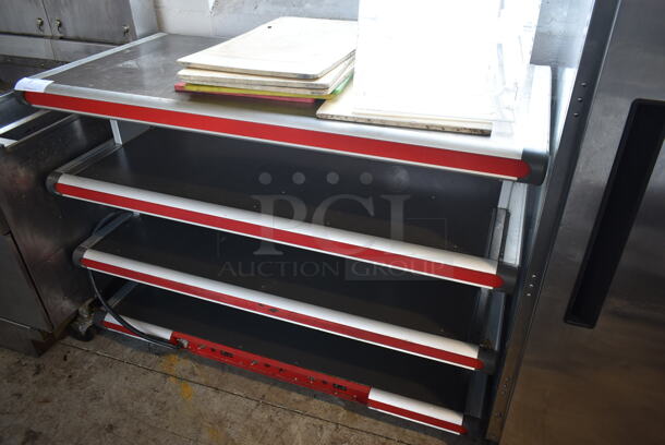 Hatco GR2SDH-48T Metal Commercial 3 Tier Warming Display Merchandiser. 120/208-230 Volts, 1 Phase. 