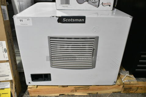 BRAND NEW SCRATCH AND DENT! 2023 Scotsman MC0530MA-1A Prodigy Elite Series Stainless Steel Commercial Medium Cube Ice Machine - 525 lb. 115 Volts, 1 Phase. 