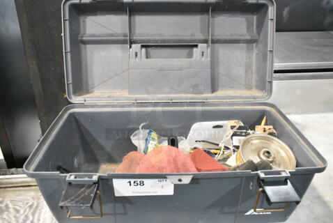 Toolbox w/ Contents. 