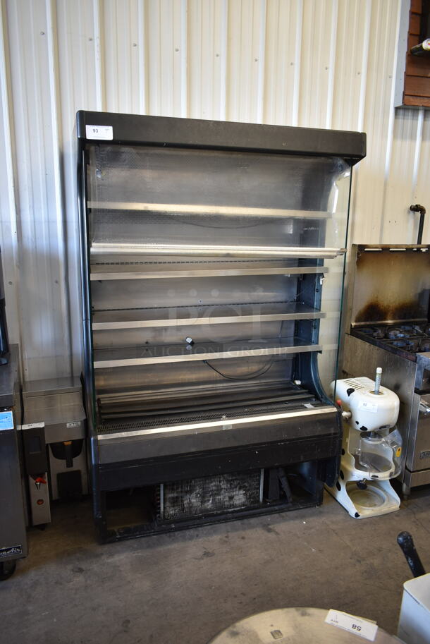Turbo Air TOM-50 Metal Commercial Open Grab N Go Merchandiser w/ Metal Shelves. 120 Volts, 1 Phase. Tested and Does Not Power On
