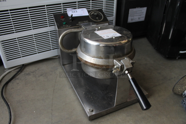 Gold Medal 5020C Stainless Steel Commercial Countertop Waffle Cone Maker. 120 Volts, 1 Phase. Tested and Working!