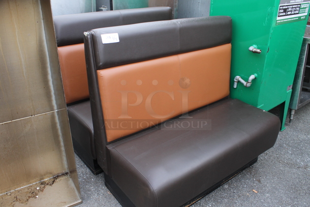 2 Single Sided Booth Seats. 2 Times Your Bid!
