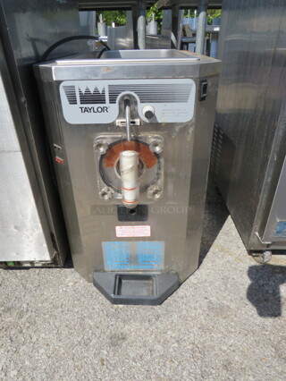 One Taylor Countertop Single Flavor Frozen Beverage Machine. Model# 430-27. 208-230 Volt. 1 Phase. Unable To Test.  16X27X25