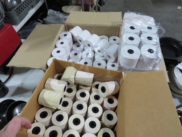 One Lot Of Assorted Roll Tape.