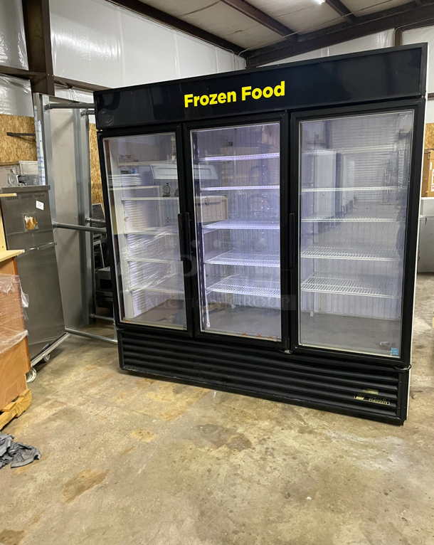True 3 Glass Door Freezer/ Tested And Works Great