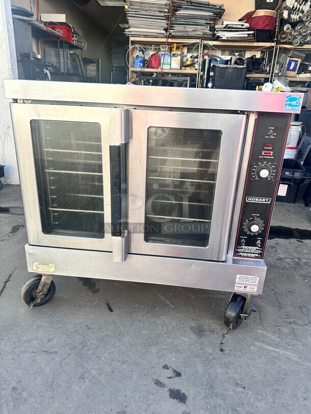 Fully Refurbished  Hobart Vulcan HGC5-10 Single Gas Convection Oven Tested and Working - Item #1143689