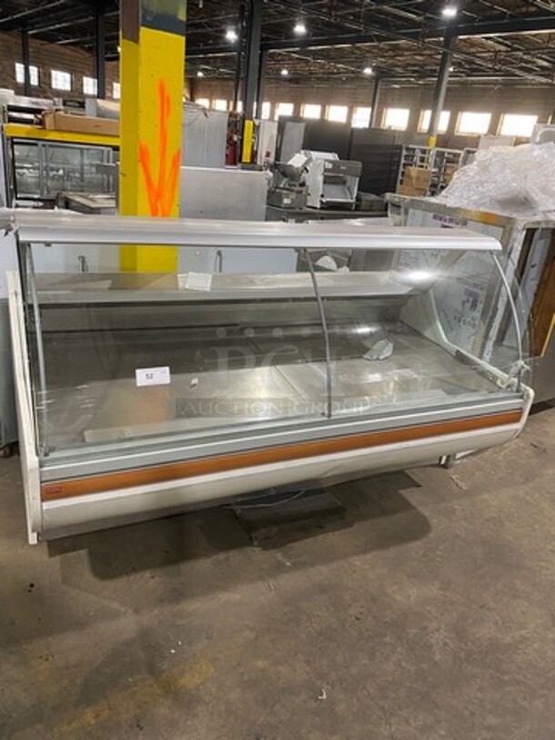 Sifa Commercial Refrigerated Deli Display Case Merchandiser! With Curved Front Glass!