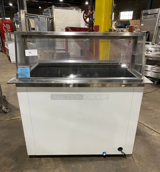 C Nelson Stainless Steel Commercial Floor Style Ice Cream Dipping Cabinet! MODEL BD6DIPRB 115V - Item #1118800