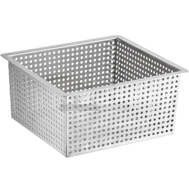 BRAND NEW SCRATCH AND DENT! Assure 190FLSTR105 10" Flanged Floor Drain Strainer (3/16" Perforations)