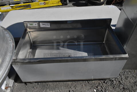 Regency 600IB1836CP Stainless Steel Commercial Ice Bin. No Legs. 