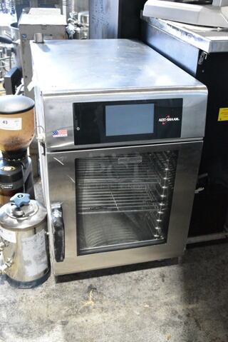 2018 Alto Shaam CTX4-10EC Stainless Steel Commercial Electric Powered Combi Oven. 208 Volts, 1 Phase.