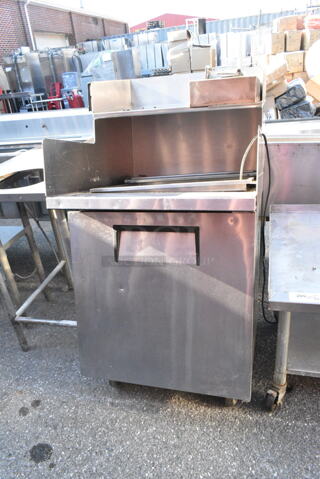 True TSSU-27-12M-B Stainless Steel Commercial Prep Table. 115 Volts, 1 Phase. 