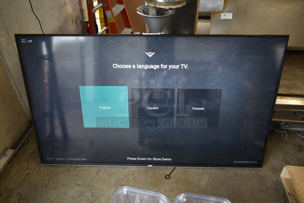 Vizio E70-F3 70" Television w/ Mount. 120 Volts, 1 Phase. Buyer Must Pick Up - We Will Not Ship This Item Tested and Working!