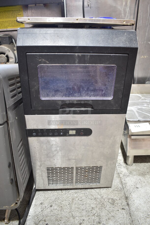 Lifeplus DBJ-45 Stainless Steel Commercial Self Contained Undercounter Ice Machine. 120 Volts, 1 Phase. - Item #1127196